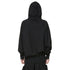 JULIUS 947CUM2 Black / W Neck Hoodie
