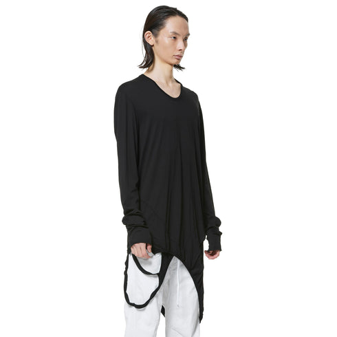 JULIUS 947CUM3 Black / Loots Long Sleeve Top