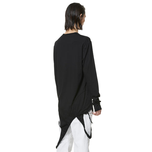 JULIUS 947CUM3 Black / Loots Long Sleeve Top