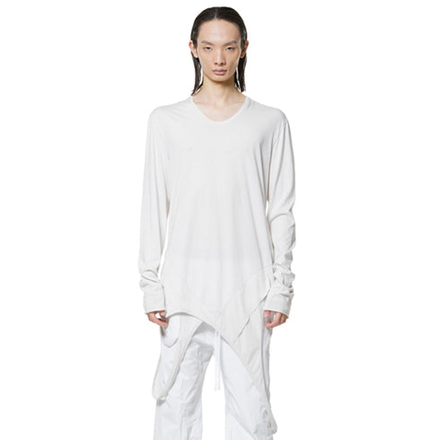 JULIUS 947CUM3 Off White / Loots Long Sleeve Top