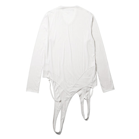 JULIUS 947CUM3 Off White / Loots Long Sleeve Top