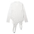 JULIUS 947CUM3 Off White / Loots Long Sleeve Top