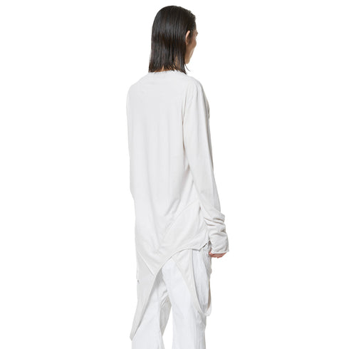 JULIUS 947CUM3 Off White / Loots Long Sleeve Top