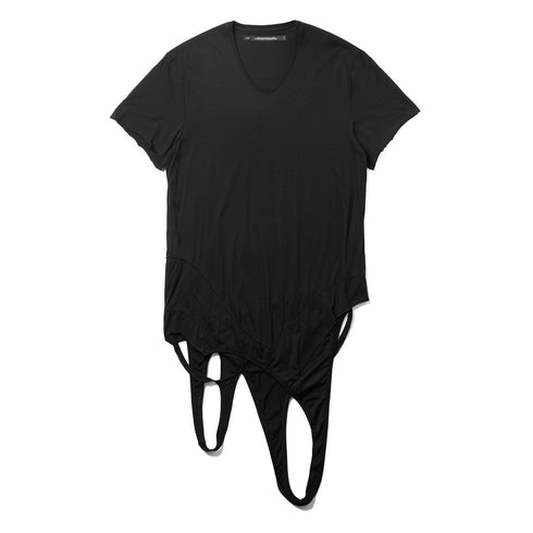 JULIUS 947CUM4 Black / Loots Half Sleeve Top