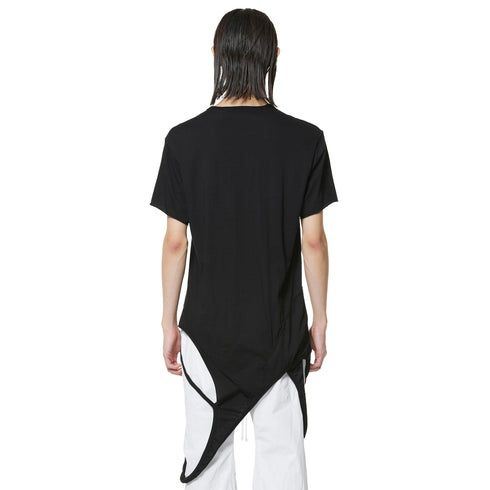 JULIUS 947CUM4 Black / Loots Half Sleeve Top