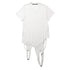 JULIUS 947CUM4 Off White / Loots Half Sleeve Top