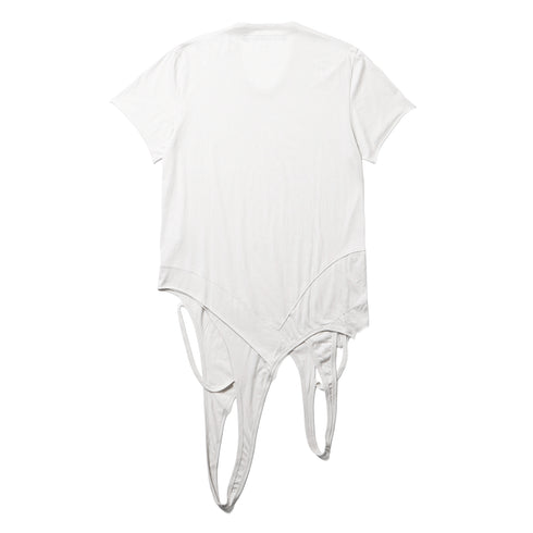 JULIUS 947CUM4 Off White / Loots Half Sleeve Top