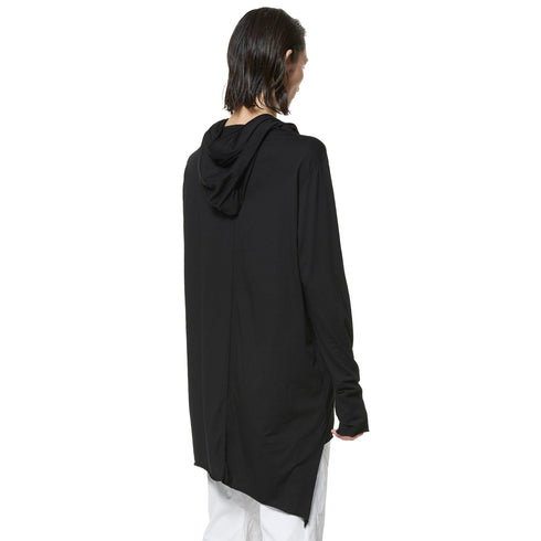 JULIUS 947CUM6 Black / Hoodie Top