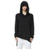 JULIUS 947CUM6 Black / Hoodie Top