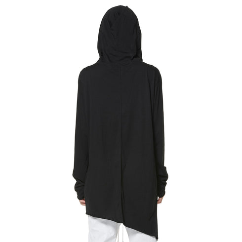 JULIUS 947CUM6 Black / Hoodie Top