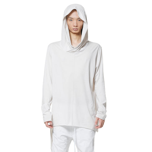 JULIUS 947CUM6 Off White / Hoodie Top