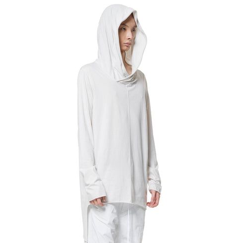 JULIUS 947CUM6 Off White / Hoodie Top