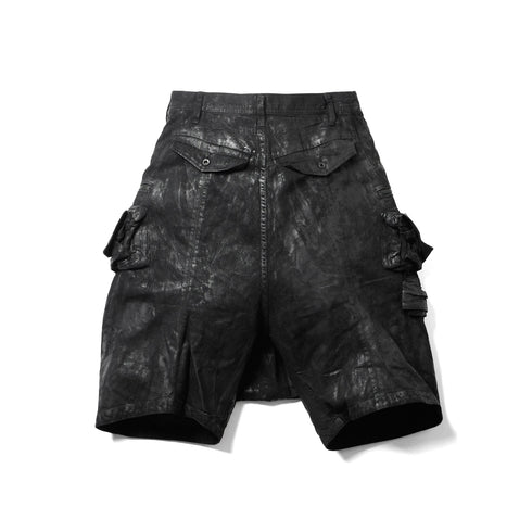 JULIUS 947PAM3-C Luster Black / Coated Tactical Kite Pants