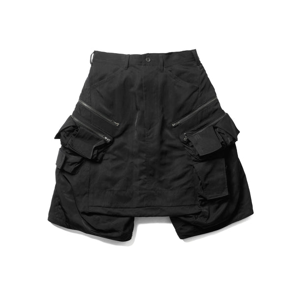 JULIUS 947PAM5 Black / Tactical Kite Pants