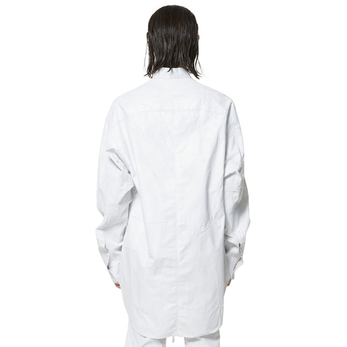 JULIUS 947SHM1 Dust Plaster / Coated Big Shirt