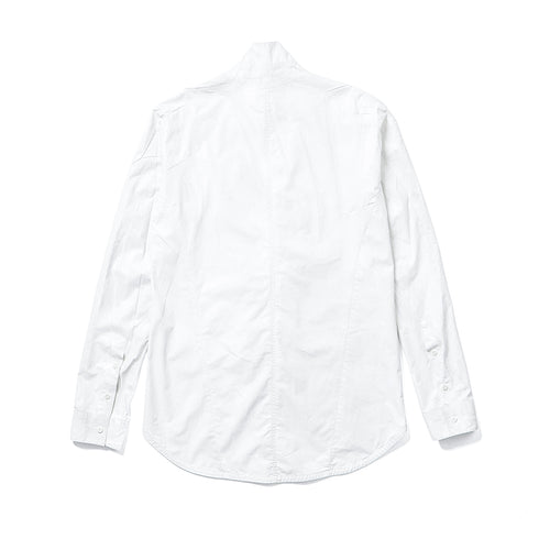 JULIUS 947SHM2 Dust Plaster / Coated Coverd Neck Shirt