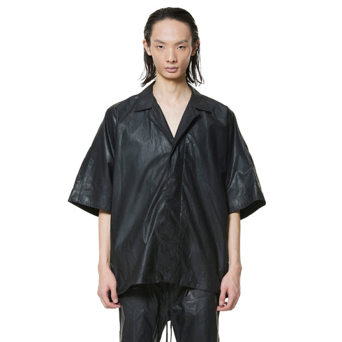 JULIUS 947SHM3 Black / Coated Kite Shirt