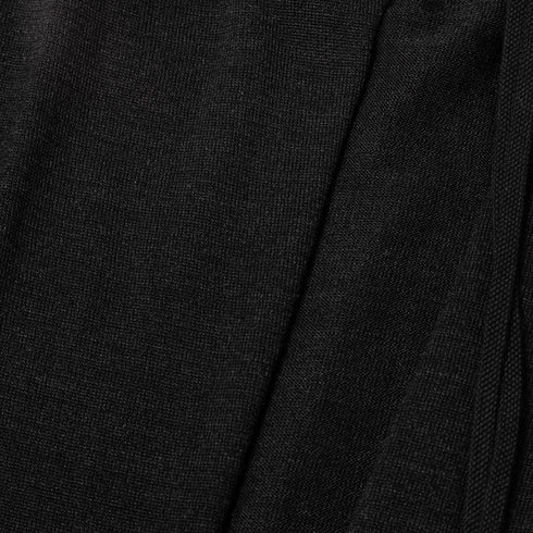 JULIUS 927SKU1 Black / Dimensional Knit Skirt