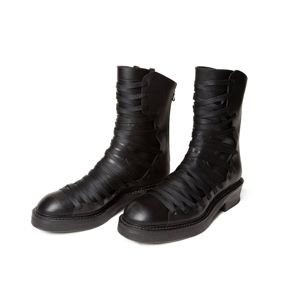 JULIUS 077FWM1 Black / Bind Boots