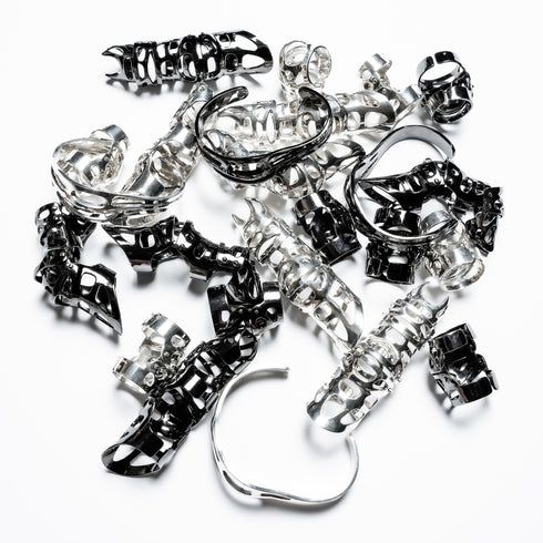 JULIUS 077ACU3 Silver / Fangophilia Wrist Cover