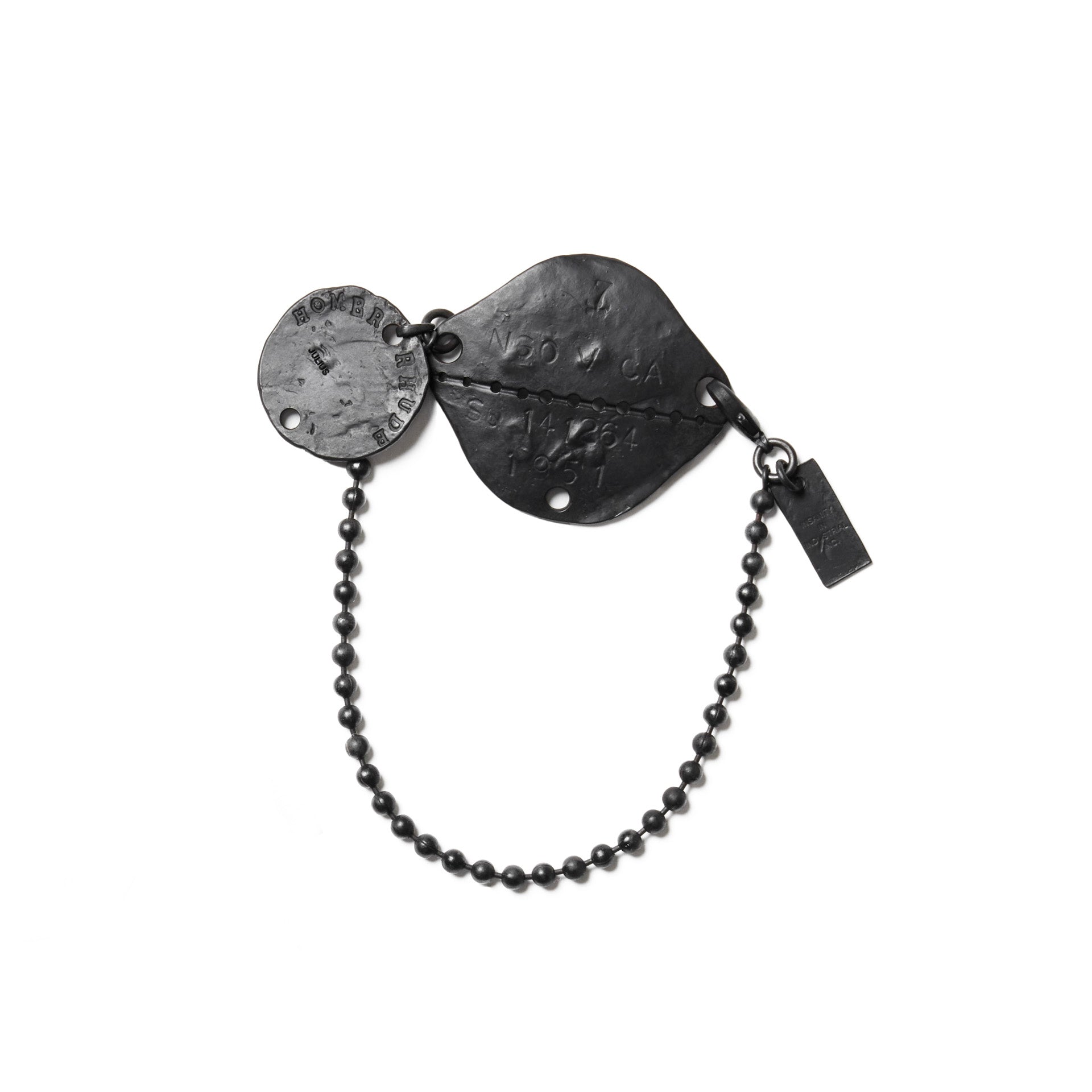 JULIUS ブレスレット JULIUS SALE40%OFF/JULIUS・ユリウス/BRASS BANGLE/BLACK