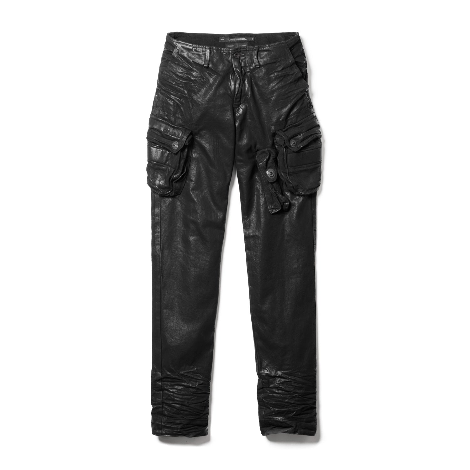 JULIUS-P サルエルパンツ 839PAM3-BK ブラック サイズ2 JULIUS（ユリウス）の「JULIUS/ユリウス/ガスマスクカーゴパンツ