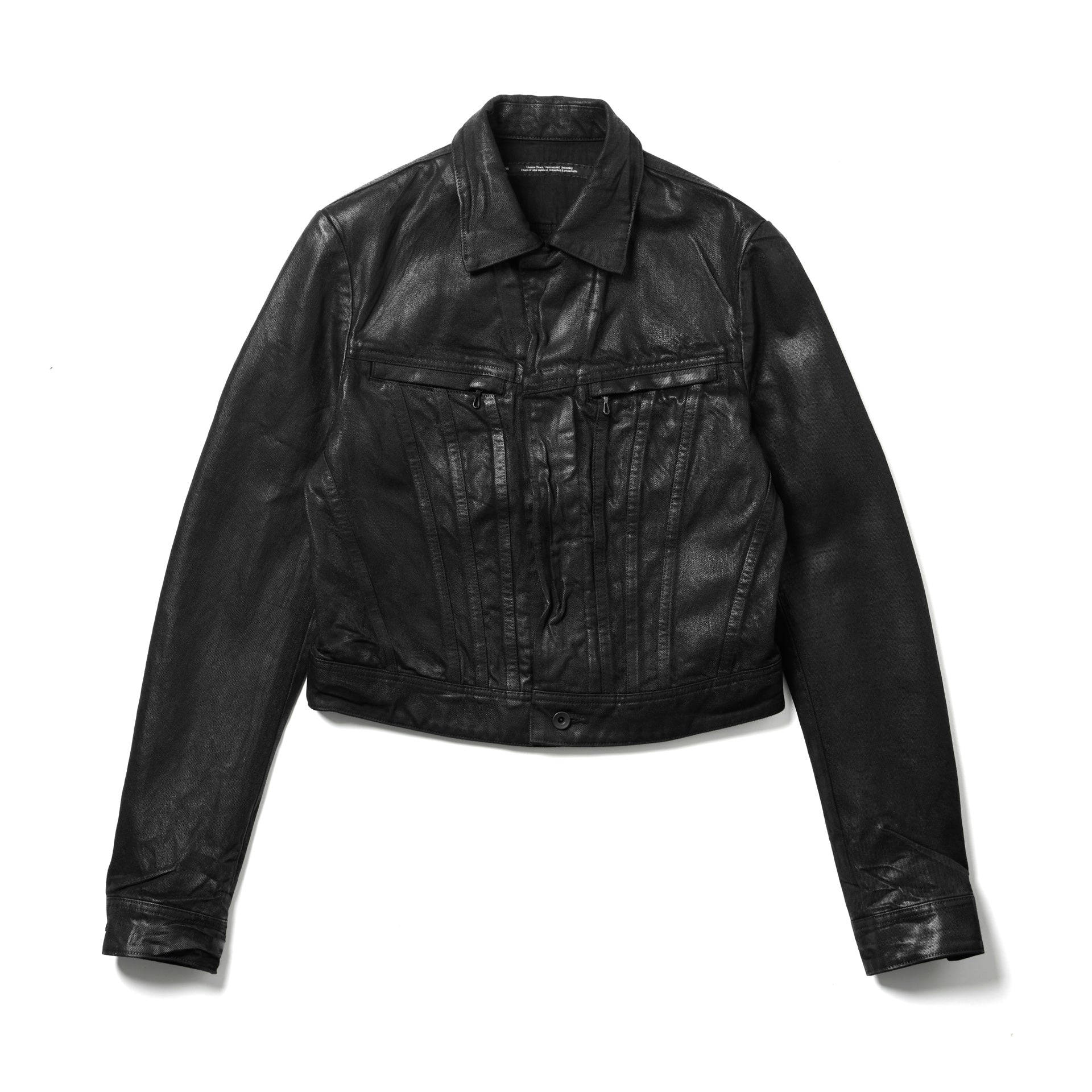 JULIUS コットン ライダース MA Julius コットン ライダースジャケット | ブラック | FARFETCH JP