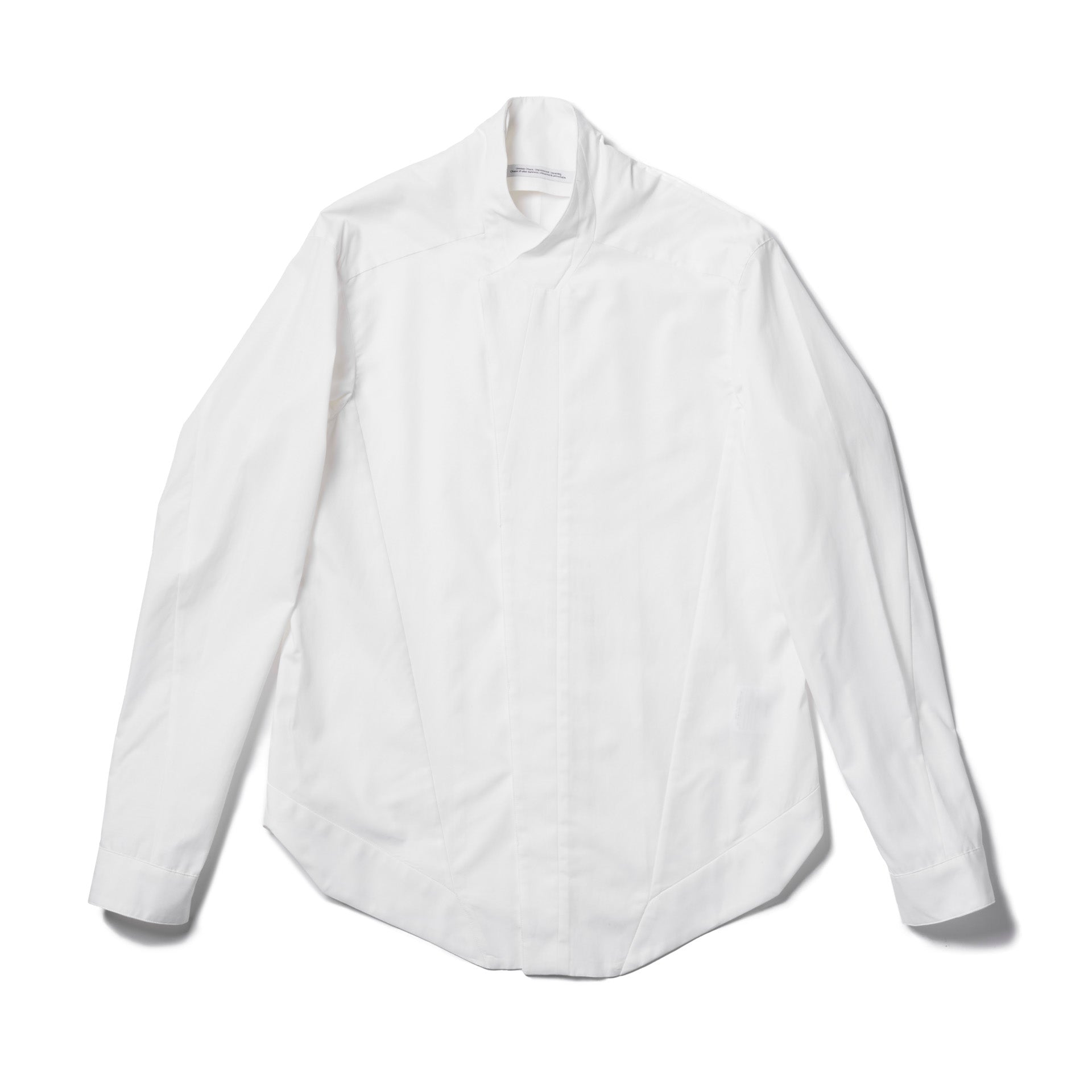 837SHM3-OFF WHITE / エッジシームハイネックシャツ - JULIUS – JULIUS 